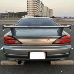 s13 シルビア ウェーブ羽 wave リアスポイラー s13 シルビア ウェーブ羽 wave リアスポイラー - メルカリ