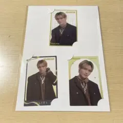 EBiDANくじ　BUDDiiS TAKUYA E賞　ビジュアルクリアカード