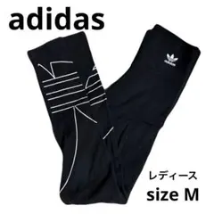 adidas /アディダス レディースレギンス ブラック　size Mのサムネイル