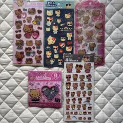 日焼けキティ 5シート❤︎ストーン・デニム・ドロップジェリー・おはじき・4サイズ