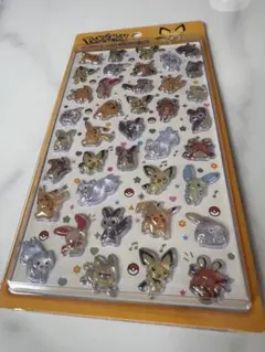 ポケモン 3D 立体ステッカー　シール　ボンドロ