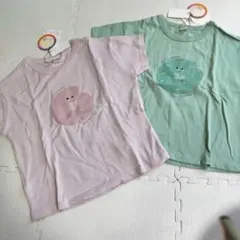 【新品】 テータテート Tシャツ 110 半袖ドーナッツのサムネイル