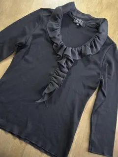 【美品】WORLD C DE C カットソー　黒　日本製