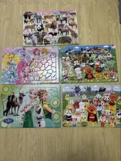 子供向けパズル5点セット