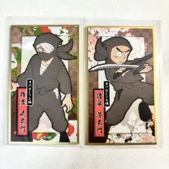忍たま乱太郎 華絵札 色紙コレクション 花札 雑渡昆奈門 諸泉尊奈門 セット