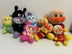 アンパンマン ぬいぐるみ 8点セット まとめ売り