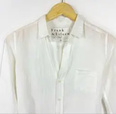 Frank&Eileen 麻 リネン100% シャツ ユニセックス XXS