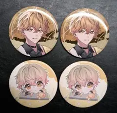 シクフォニ　缶バッジ　第15弾　みこと くん　4点