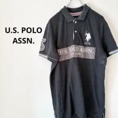 ポロ　グレー　ポロシャツ　ロゴ　オシャレ　美品　Mサイズ 　Tシャツ　おしゃれ