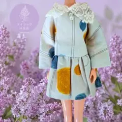 ハンドメイド　ドール服　27cmドール　ジェニー　ワンピース