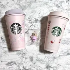 Starbucks Coffee - 海外限定　スターバックス　さくら　ベアリスタ　日本未発売 韓国限定 スタバ スターバックス 2024 桜 ベアリスタ タンブラー