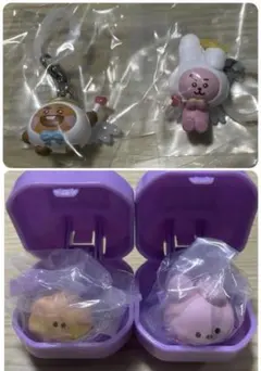 BTS BT21 ぷくっとリング　めじるしアクセサリー　シュキクキ　ガチャガチャ