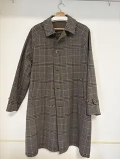 junhashimoto ジュンハシモト チェック柄ロングコート 美品 junhashimoto ジュンハシモト チェック柄ロングコート 美品 - メルカリ