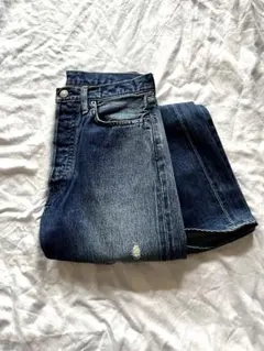 UNUSED 13oz wide denim pants ワイドデニムパンツ - メルカリ