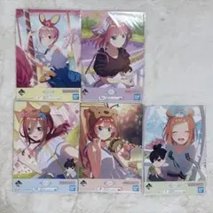 五等分の花嫁　イラストボード　夢のひととき　全種