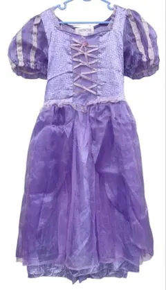 ディズニープリンセス 塔の上のラプンツェル コスチューム ドレス L コスプレ