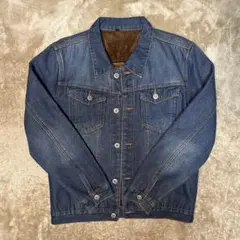 フード付き デニムジャケット