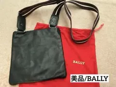【美品/希少】BALLY ショルダーバッグ　トレインスポッティング　レザー　黒