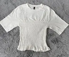 H&M シャーリング Tシャツ 160のサムネイル