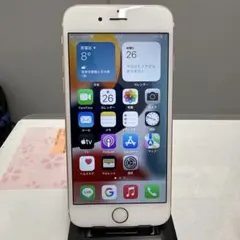 Apple iPhone6s ローズゴールド 64GB バッテリー交換済100%