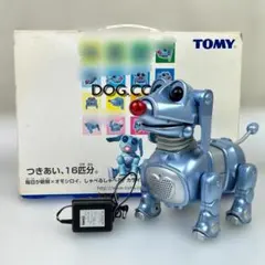 【美品】TOMY DOG.COMドッグ・コム ロボット犬　元箱入り　動作確認済みのサムネイル