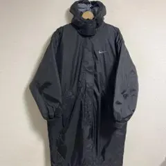 90s NIKE ナイキ ベンチコート M ブラック