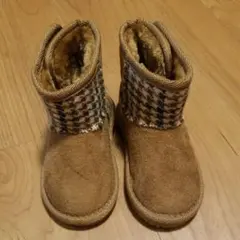 ハリスツイード ムートンブーツ