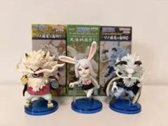 ワンピース ワーコレ キャロット・イヌアラシ・ネコマムシ 3体セット