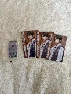 Snow Man 深澤辰哉 お守りキーホルダー じゃんけんカード CD購入特典