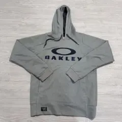 Oakley グレー フード付きパーカー M