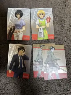 進撃の巨人　すき家特典　カード