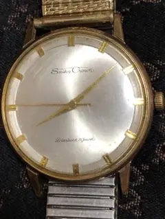 セイコークラウン【希少モデル/稼働品】スペシャル 23石 金時計 