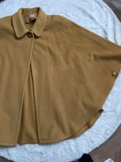 toruga キャメル ポンチョ・ケープコート