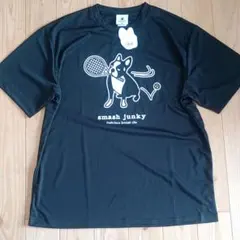 smash junky テニス Tシャツ ブラック XXLのサムネイル