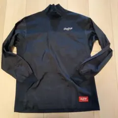 Rawlings 長袖ハイネックシャツ ブラックＳ