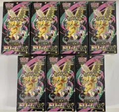 ポケモンカードゲームMEGA ドリームex【シュリンク付き】新品未開封7BOX