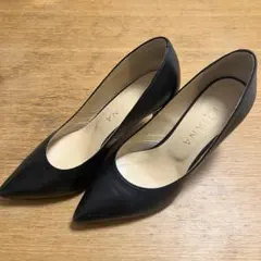 【23.5cm】DIANA ダイアナ ポインテッドトゥ パンプス ブラック