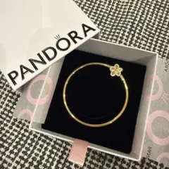 PANDORAパンドラ　ノベルティバングル　ゴールドのサムネイル