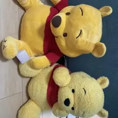 Disney 100 くまのプーさん ぬいぐるみ2体セット