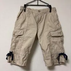 初期物／美品】ユニクロ✕アンダーカバー UU ベージュ　ハーフパンツ
