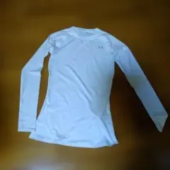 Under Armour コンプレッション 長袖シャツ ホワイト SM
