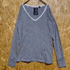 【M】RAW G-STAR RAW - 條紋 T恤 藏青色(海軍藍)