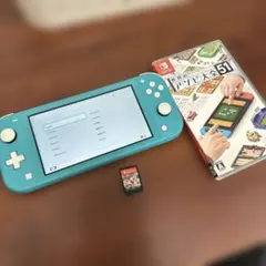 ★すぐ遊べる人気ソフト2本付★任天堂スイッチライト本体マリオカートアソビ大全