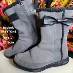 Reebok EASYTONE スエード ボアショートブーツ リボン
