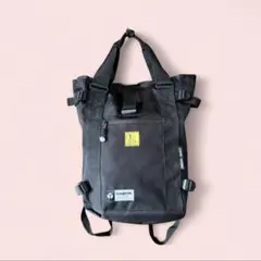 スヌーピー×YAKPAK 2way トートリュック ブラックのサムネイル