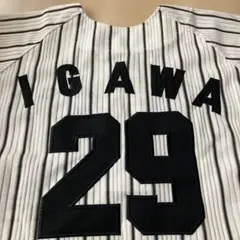 【未使用】2003年阪神タイガース優勝時ユニフォーム 井川慶投手24番Lサイズのサムネイル