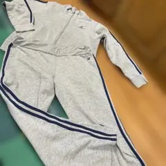 最終価格！new balance ジャージ上下セット Lサイズ グレーレディース