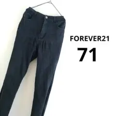 ブラック スキニーデニム ハイウエスト 71 パンツ カジュアル シンプル 古着