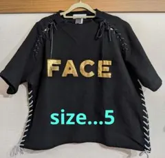 ファセッタズム　FACE　ロゴ 　スウェットTシャツ