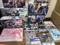 ガンプラ　未組立　大量セット　まとめ売り　HG MG RG SD 境界戦機